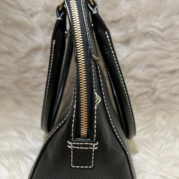 Kate Spade black leather hand bag - Picture 3 of 6